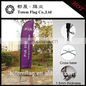 Can be OEM Custom Beach Flag 2.5m 3.5m 4.5m 5.5m Advertising Beach Flag New Design thumbnail-2