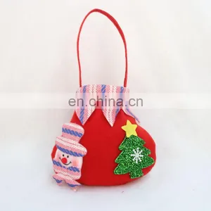 Snowman Santa Xmas Christmas Party Bag Christmas Candy Bag thumbnail-2