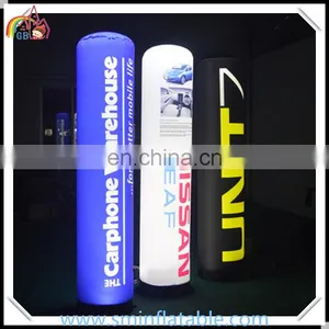 Colorful Party Inflatable Led Column,advertising Inflatable Led Pillar With Logo, Stage Led Inflatable Tube thumbnail-1