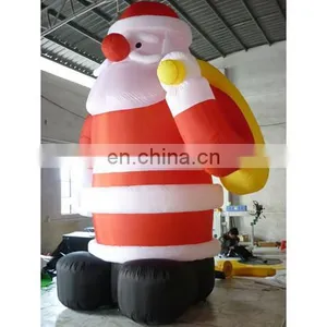 2016 New Inflatable Santa Claus for Outdoors Christmas Decoration Giant 3-8m Tall thumbnail-2