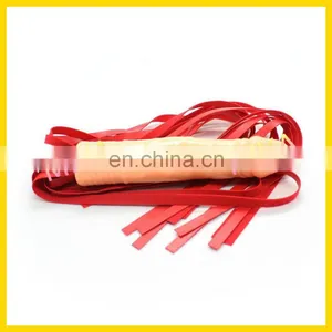 Funny Bondage Sex Toy Penis Shape Leather Whip thumbnail-2