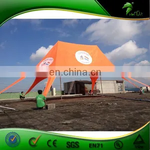 Star Shaped Large Event Marquee Tent /Outdoor Display Double Peak Twin Star Tent thumbnail-1