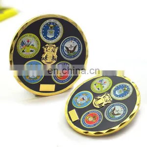 Wholesale Custom Logo Cheap Metal Blank Silver Coin thumbnail-4