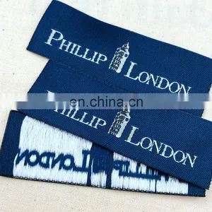 Garment Labels Clothing Label Silver Metallic Woven Label thumbnail-6