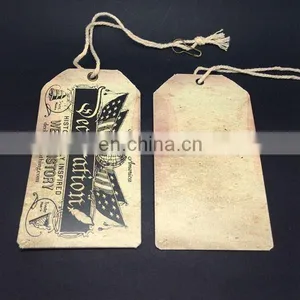 Elastic Recycled Cotton Yarn Hang Tags thumbnail-1