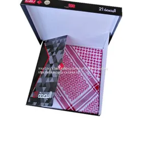 Boutique Gift Box Arabian Mercerized Cotton Scarf / Arab Cotton Scarf / Arabian Cotton Turban thumbnail-1