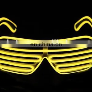 Flashing EL LED Glasses Luminous Party Lighting Colorful Glowing Glasses thumbnail-1