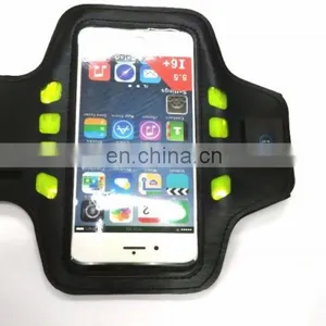 New Design Neoprene+PU+LED Lighting Led Armband for Cell Phone thumbnail-1