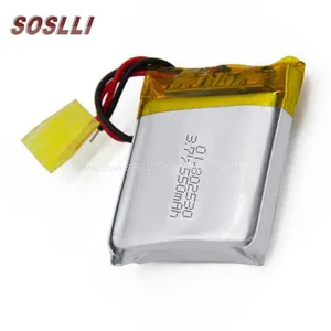 SOSLLI 3.7V 500mAh Lipo Battery for Wearable Devices thumbnail-3