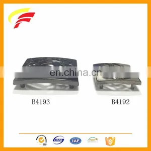 Hot Sale Zinc Alloy Square Two Parts Snap Button With Hollow Out Pattern thumbnail-4