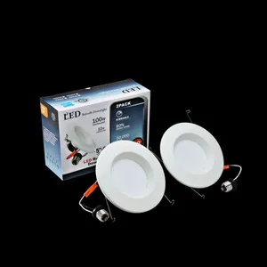 Triac Dimmable LED Recessed Retrofit Downlight 5/6 Inches 12W 120V UL ES Approved thumbnail-1