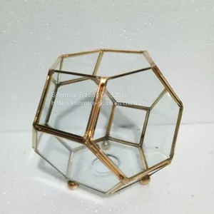 Triangular Plant Terrarium Glass Gifts Crafts thumbnail-1