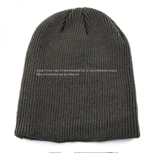 Promotional Printed 100% Acrylic Winter Beanie Knitted Hat thumbnail-4
