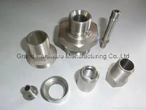 Stainless Steel 304 Bushing CNC Precision Turned Parts Connectors thumbnail-1