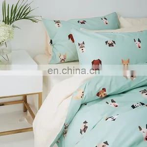 RAWHOUSE COTTON 100% Cartoon Printed Kids Cotton 4 Pcs Duvet Cover Set thumbnail-5