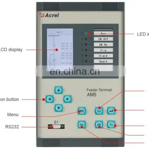 Acrel AM5-T Under Voltage Alarm Protection Relay thumbnail-6