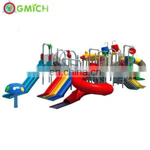Best Product Adult Children Water Park Equipment Fiberglass Playground Slides for JMQ-18163A thumbnail-2
