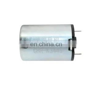 Chihai Motor CHR-K3448 Permanent Magnet dc 24v 3700rpm Mini Carbon Brush Motor for Vending Machine thumbnail-1