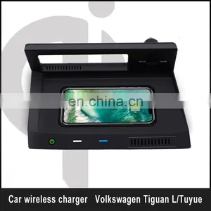 New Product Wireless Car Charger Mount For Tiguan L/Tuyue (2017-2020) 72W Fast-Charging Car Charger Wireless thumbnail-2