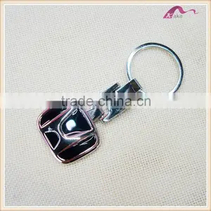 Wholesale Promotional Plush Car Logo Keychain Material thumbnail-1