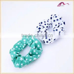 Girls Star Printing Scrunchies Elastic Band For Hair Accessories thumbnail-3