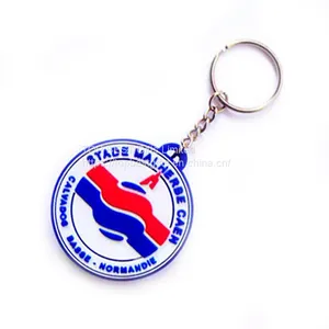 Custom Made Silicone Rubber Key Rings Soft PVC thumbnail-1