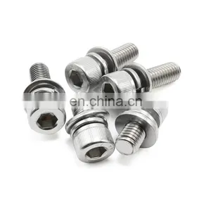 Socket Head Cap Screw DIN912 With Lock Washer Sems Assembly thumbnail-1