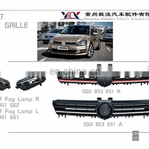 Car Intake Grille for vw Golf 7 GTI Auto Parts Front Grille OEM 5G0 853 651 K thumbnail-3