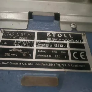 Stoll Flat Knitting Machine Cms 530 HP E2.5.2 M4l Type 627003 Sweater Making Fast Fashion thumbnail-2
