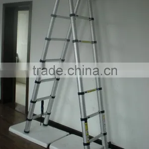 Aluminium Telescopic Ladder With Joint (NEW DESIGN) thumbnail-1