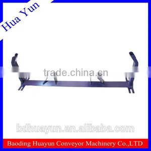 24'' Belt Width 35 Degree Metal Carrying Roller With Bracket Troughing Idler Bracket thumbnail-1