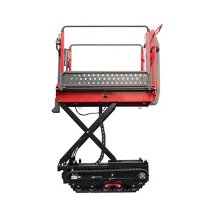 Garden Crawler Type Remote Control Electric Scissor Lift Work Platform thumbnail-1