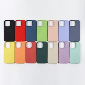 Amazon Hot Square Shockproof Liquid Silicone Protective Designer Phone Case Cover For IPhone 6 7 8 Plus X Xr 11 12 13 14 Pro Max thumbnail-1