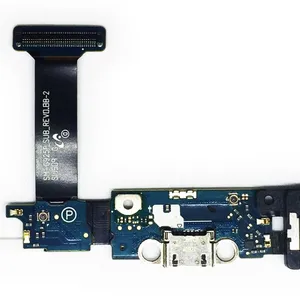 ORG Flex Cable For Samsung S6 Edge G925P USB Charging Dock Port MIC Audio Jack Charger Connector Part Replacement thumbnail-2