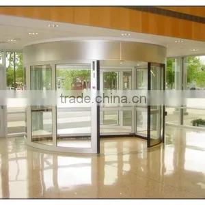 Aluminum Glass Curved Sliding Door thumbnail-1