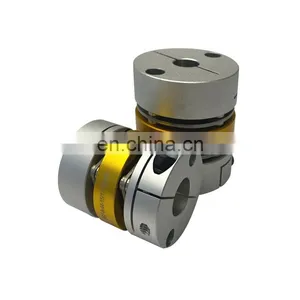 Disk Type Flexible Shaft Coupling Aluminum Alloy Double Disk Coupling for Servo Motor thumbnail-5