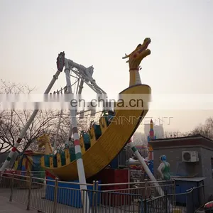 Hot Sale Outdoor Amusement Pirate Ships Mechanical Viking Boat Ship Rides for Sale thumbnail-2