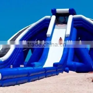2015 NEW Arrvail PVC Tarpualin Gaint Inflatable Trippo Slide,water Slider With Three Lines Quality Choice thumbnail-1