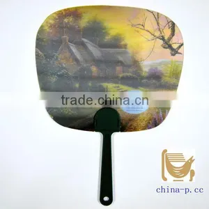 Fansional 3D Lenticular Hand Fan,plastic Promotional Advertising Fan thumbnail-1
