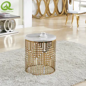 Modern Living Room Furniture Set Glass Side Table Small Coffee Table thumbnail-4