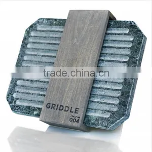 Healthy Grilling Gas Grill Stone Square BBQ Slab Burgers Pizza Fish thumbnail-5