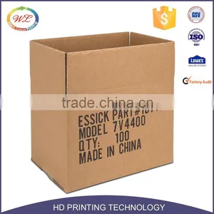 Wholesale Professional Custom Printed Cardboard Corrugated Mailing Carton Paper Shipping Box Most Popular Supplier& thumbnail-1