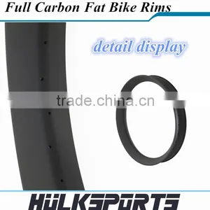 Fat Bicycle Wheels Tubuless Hookless 90mm Width Fat Bike Rims Snow Bike Rim 32 Holes Rim thumbnail-2