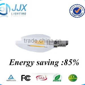 4 WattE14/E12 LEDLight BulbsWarm White Candelabra thumbnail-3