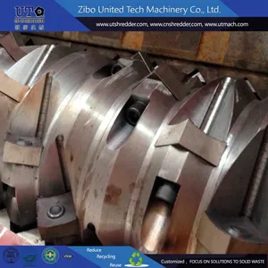Ut Machinery Single Shaft Shredder Scrap Metal Shredder for Recycling Plasitc Film thumbnail-5