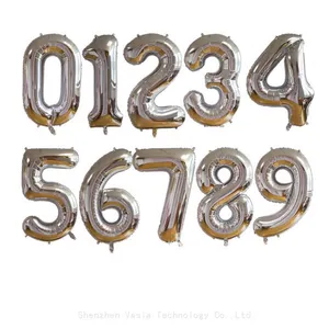 Wholesale 16-40 Inch Number Balloons - Mixed Size Foil Balloons, Bulk Event Decor Balloons thumbnail-4