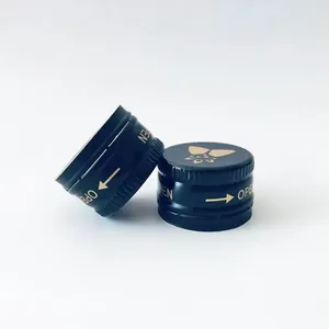 Customized 28mm ROPP Aluminum Bottle Cap - Non-Fillable, Suitable for Glass Bottles thumbnail-1
