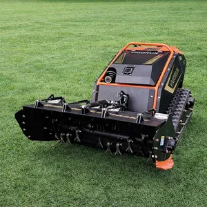 Multifunctional Self Propelled 4-Stroke Cordless Forestry Mulcher MTSK1000 Lawn Mower Flail Robot With Spare Parts Kit thumbnail-1