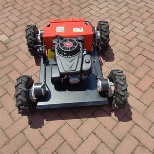 Gasoline Engine 4-Stroke Single Cylinder Industrial Brushless DC Motor Cordless Remote Control Trimmer Lawn Mower thumbnail-1