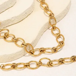 Reliable Stainless Steel Necklace Supplier OEM/ODM Custom Logos Packaging for Global Brands thumbnail-2